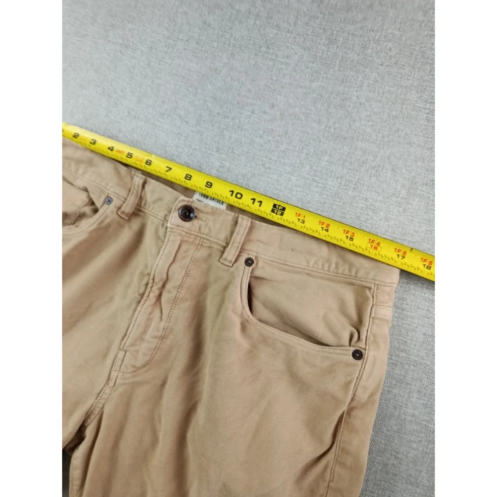 Todd Snyder Pants Mens 33X32 Beige Chino Slim FIt 5 Pocket Italian Moleskin